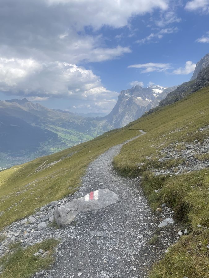 Below the Eiger