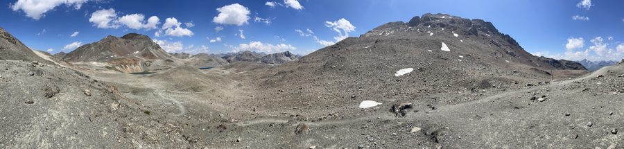 A lunar landscape above Pontresina